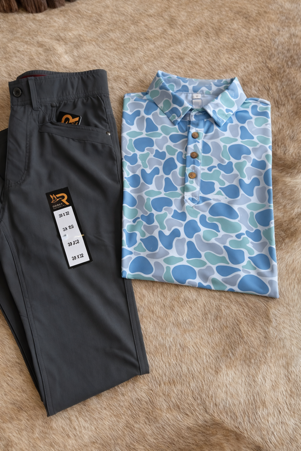 Men’s| Saltwater Camo Polo