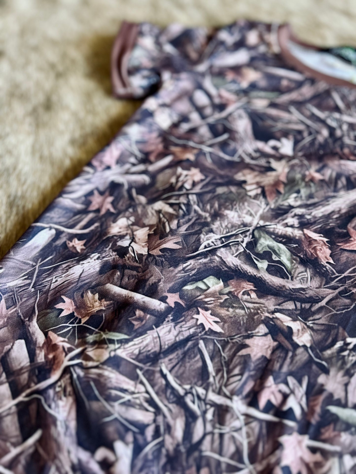 Woody Camo Romper