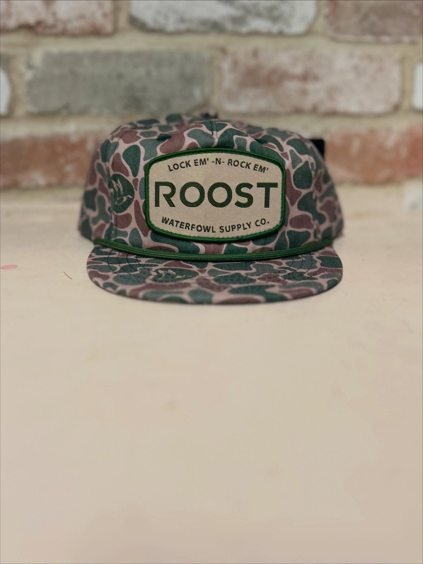 Boys| Roost camo water flow hat