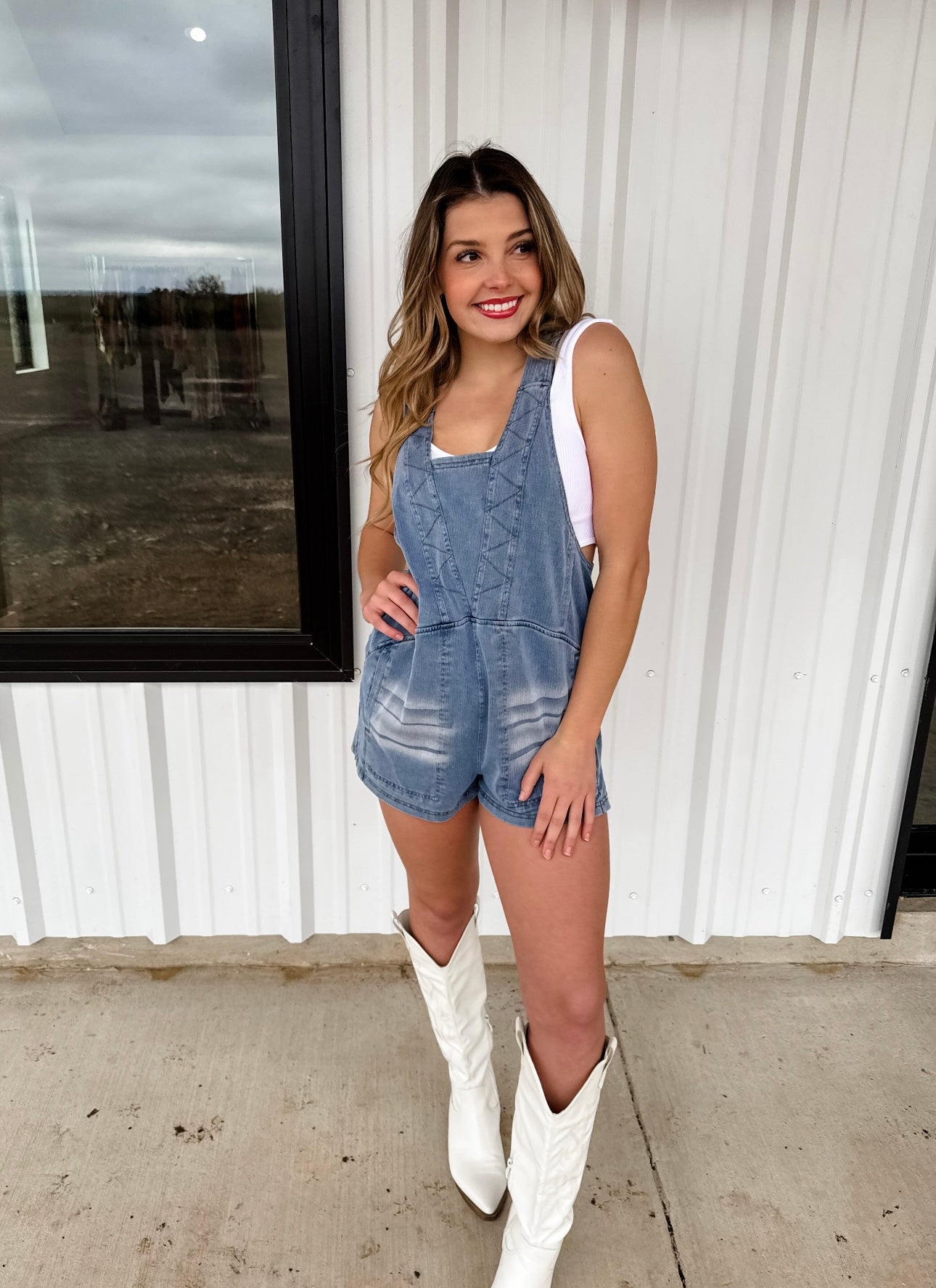Daydream Denim Romper