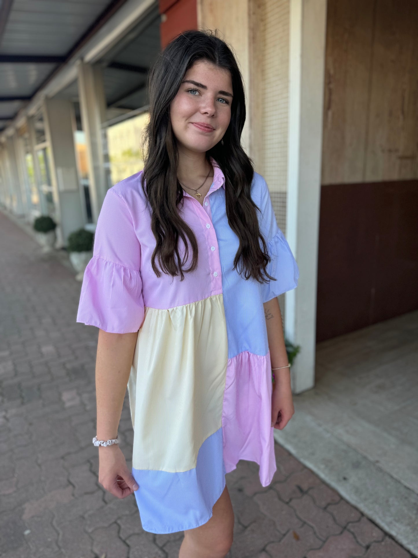 Colorblock Spring Dress