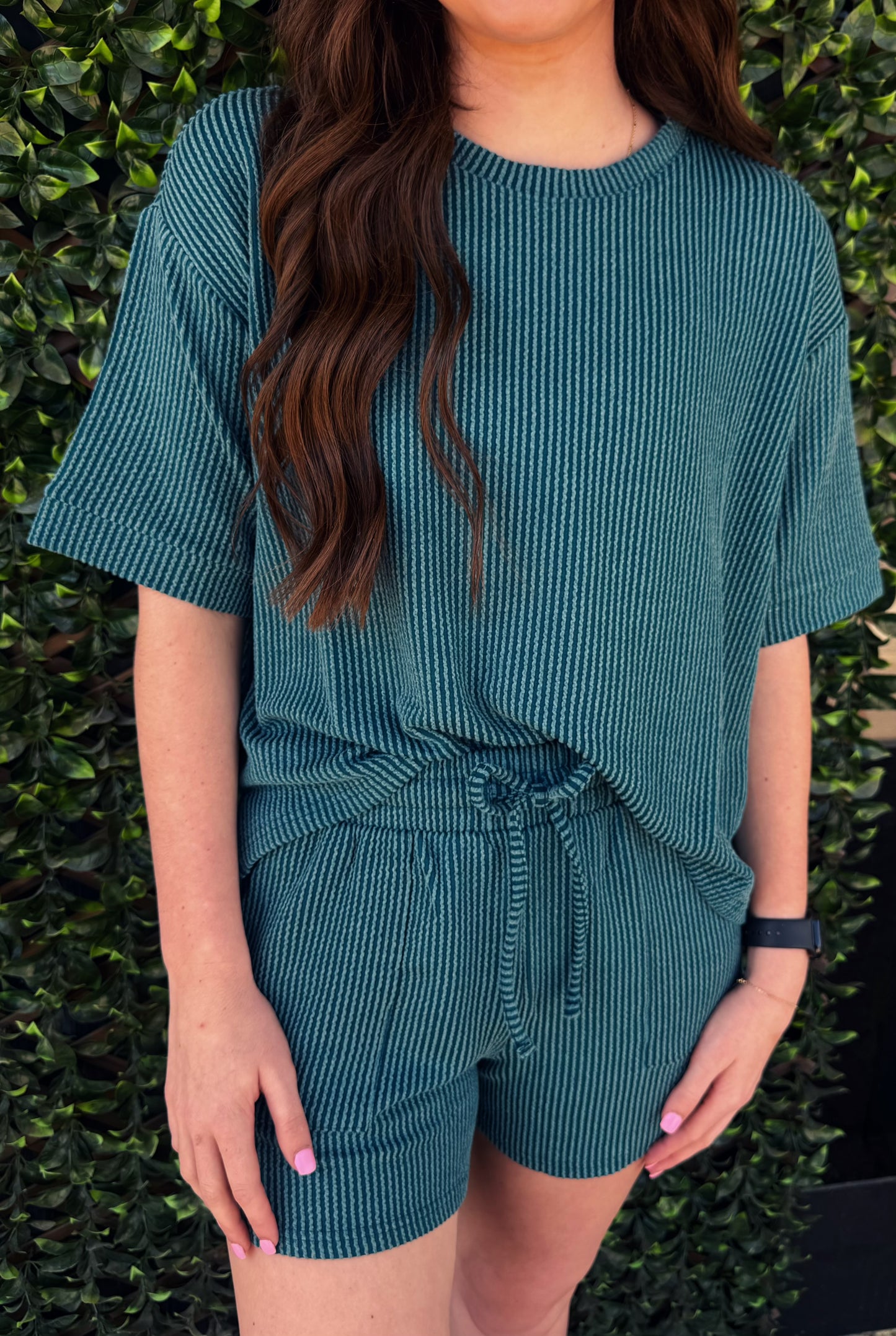 Teal Urban Short Set