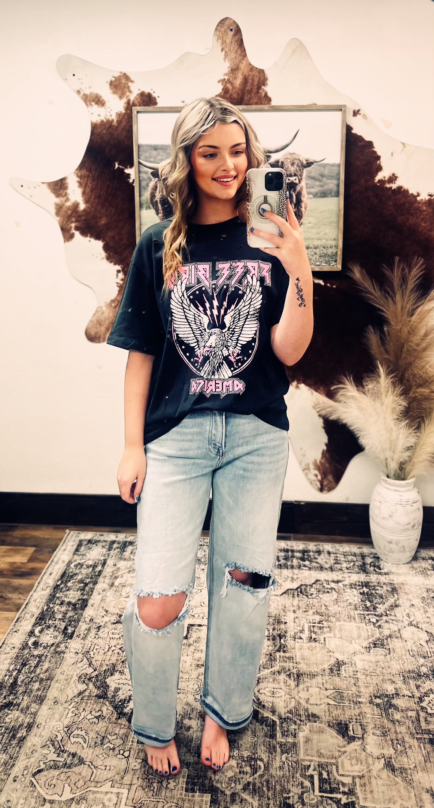 American Free Bird Graphic Tee