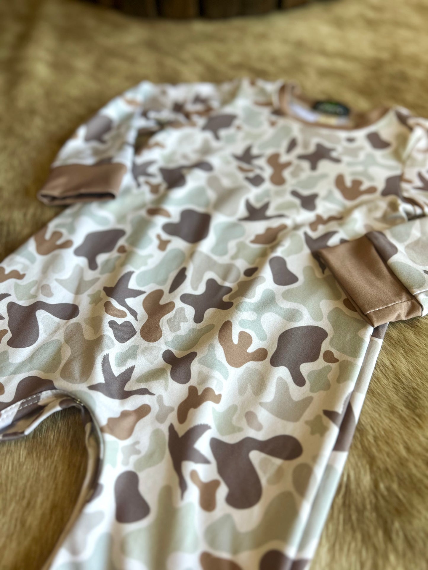 Muted Camo Romper