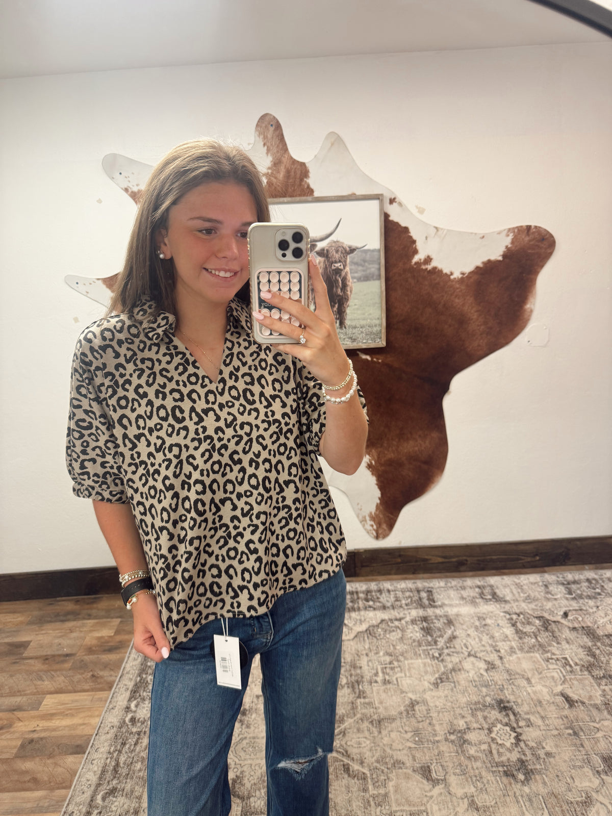 Milli Cheetah Top