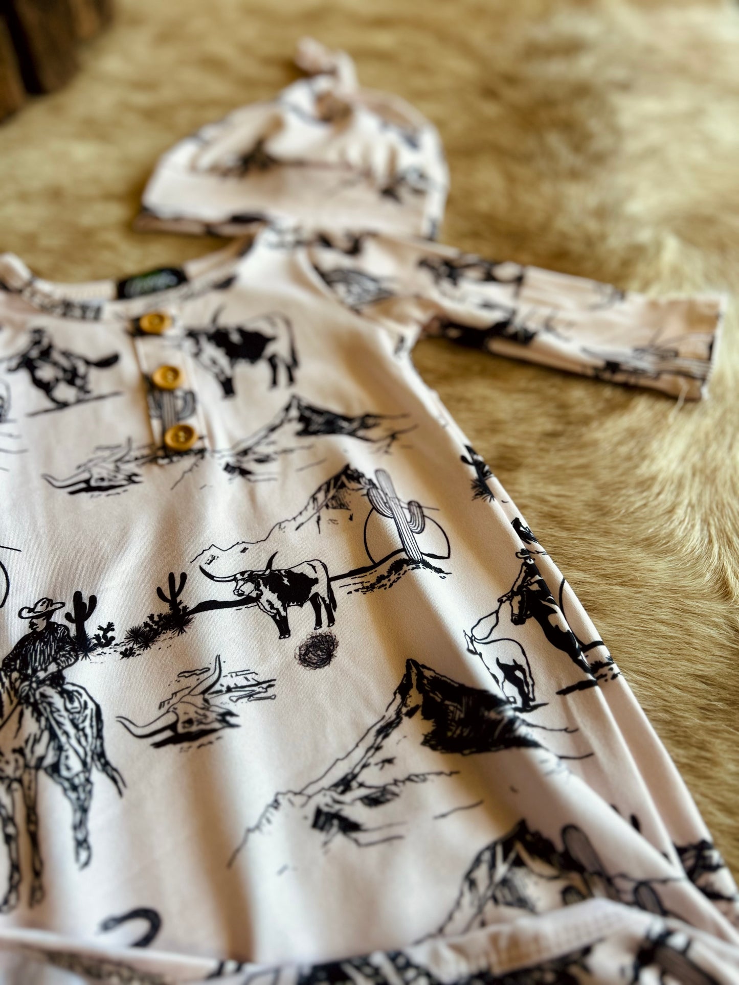 Frontier Knotted Gown