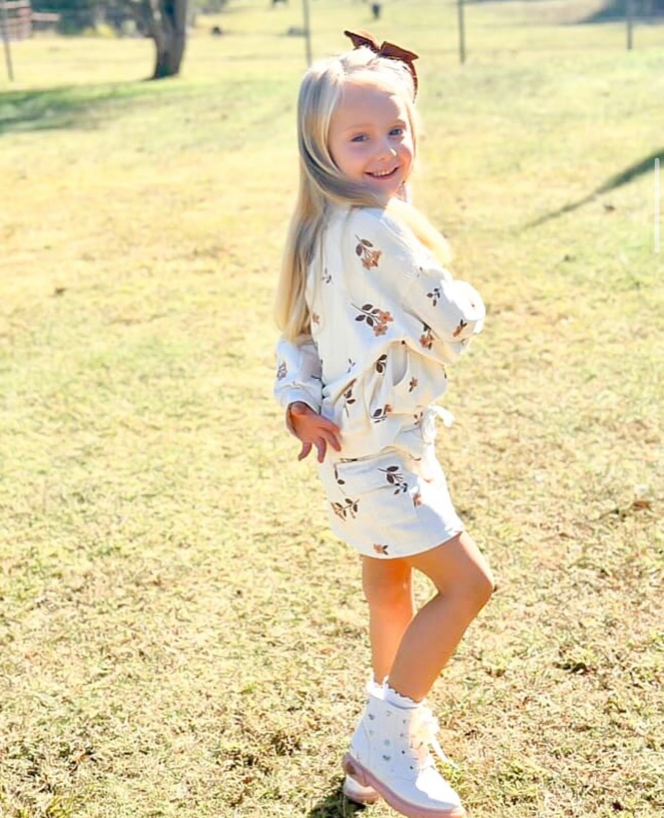 Harvest Flower Two Piece