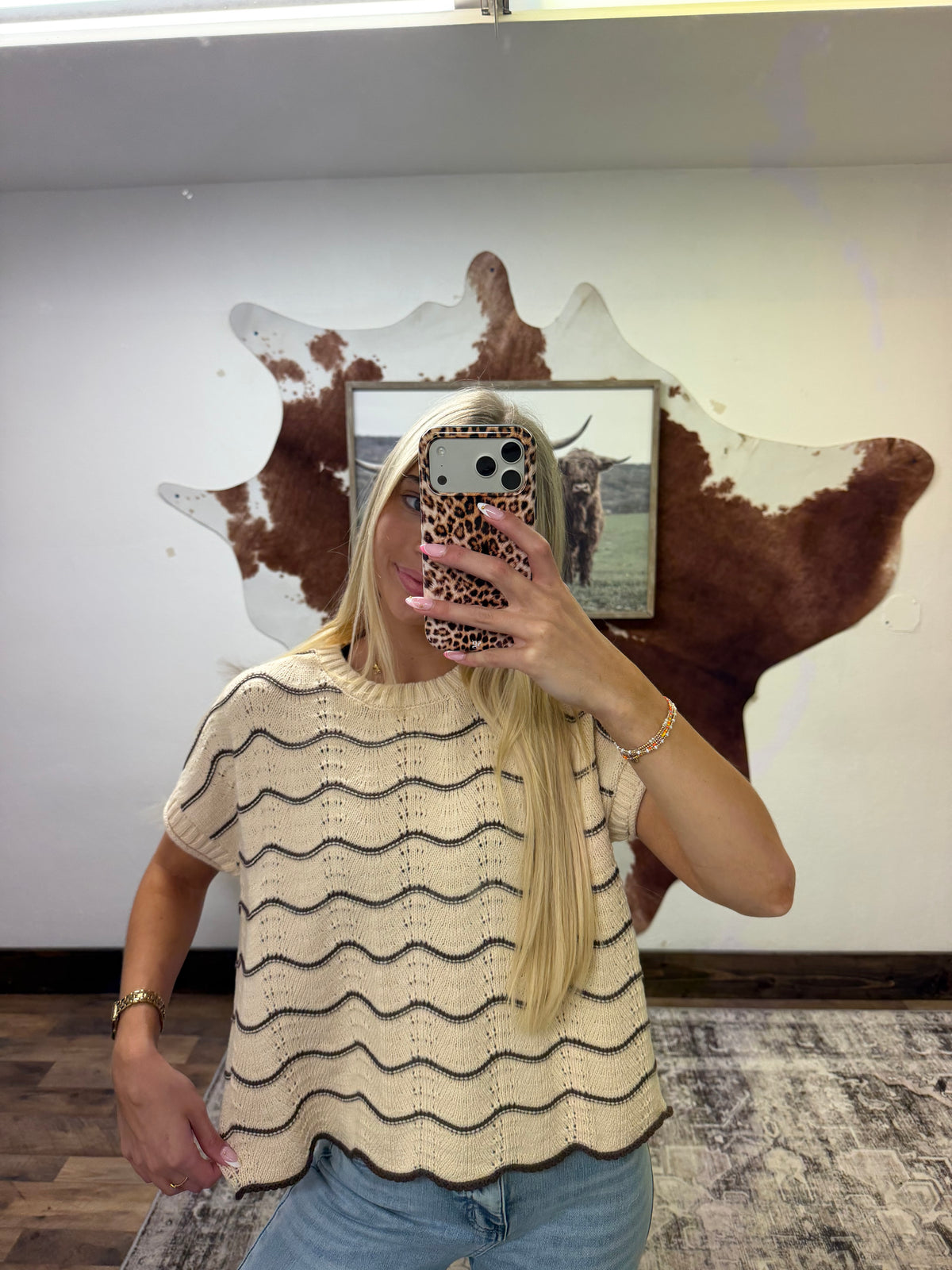 Taupe Millie Top