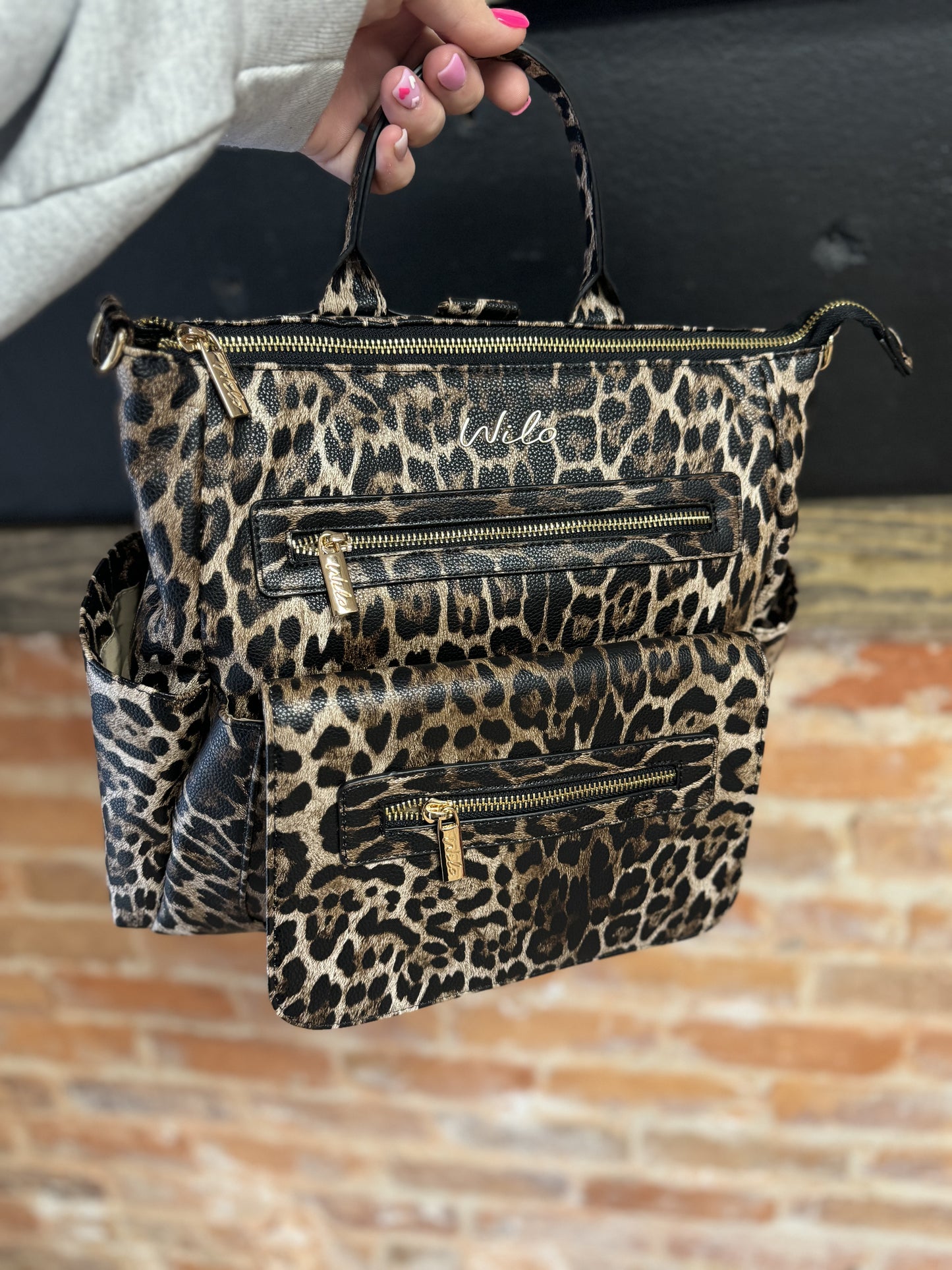 Cheetah Diaper Bag | Wilo