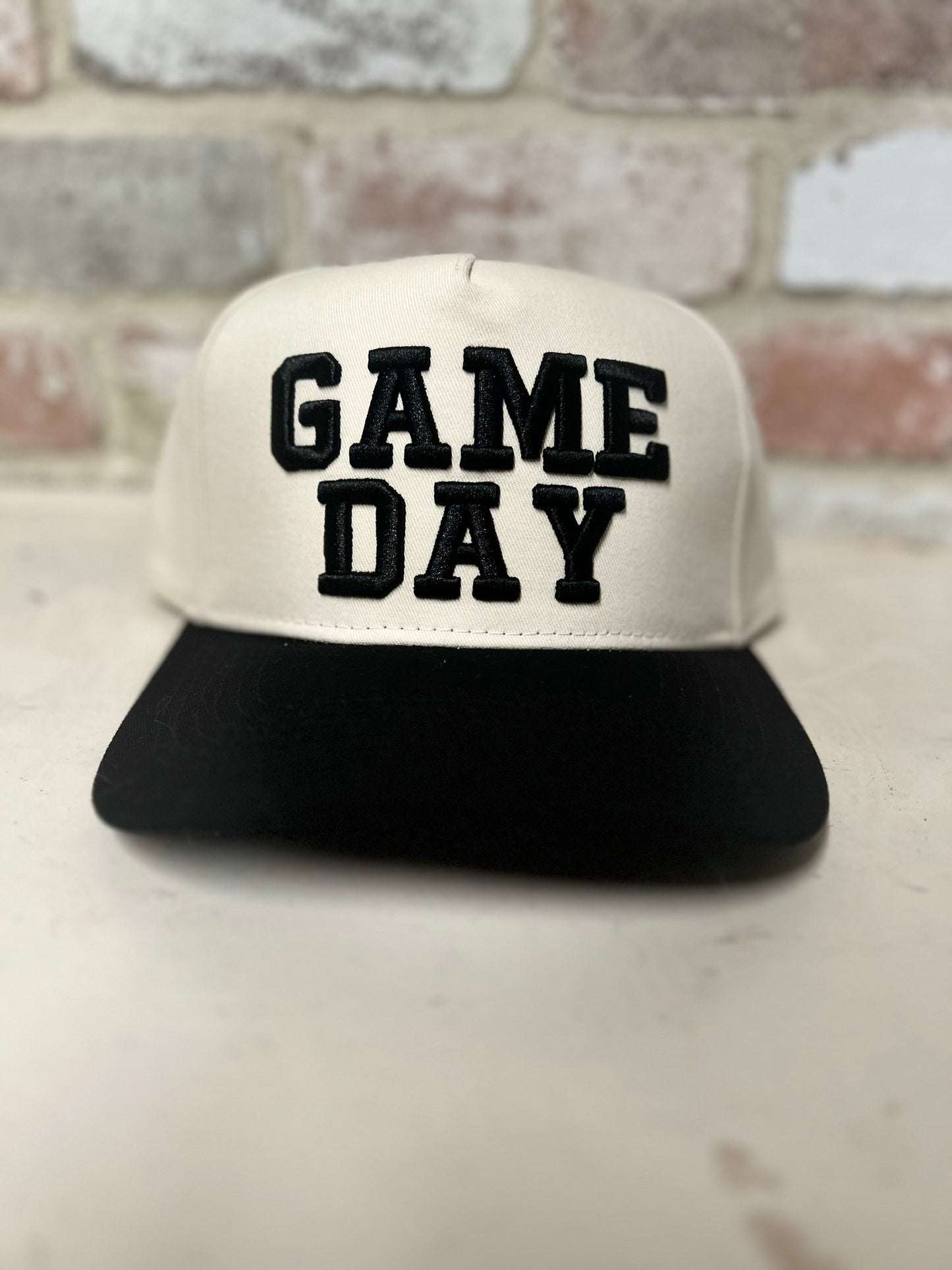 Black Game Day hat