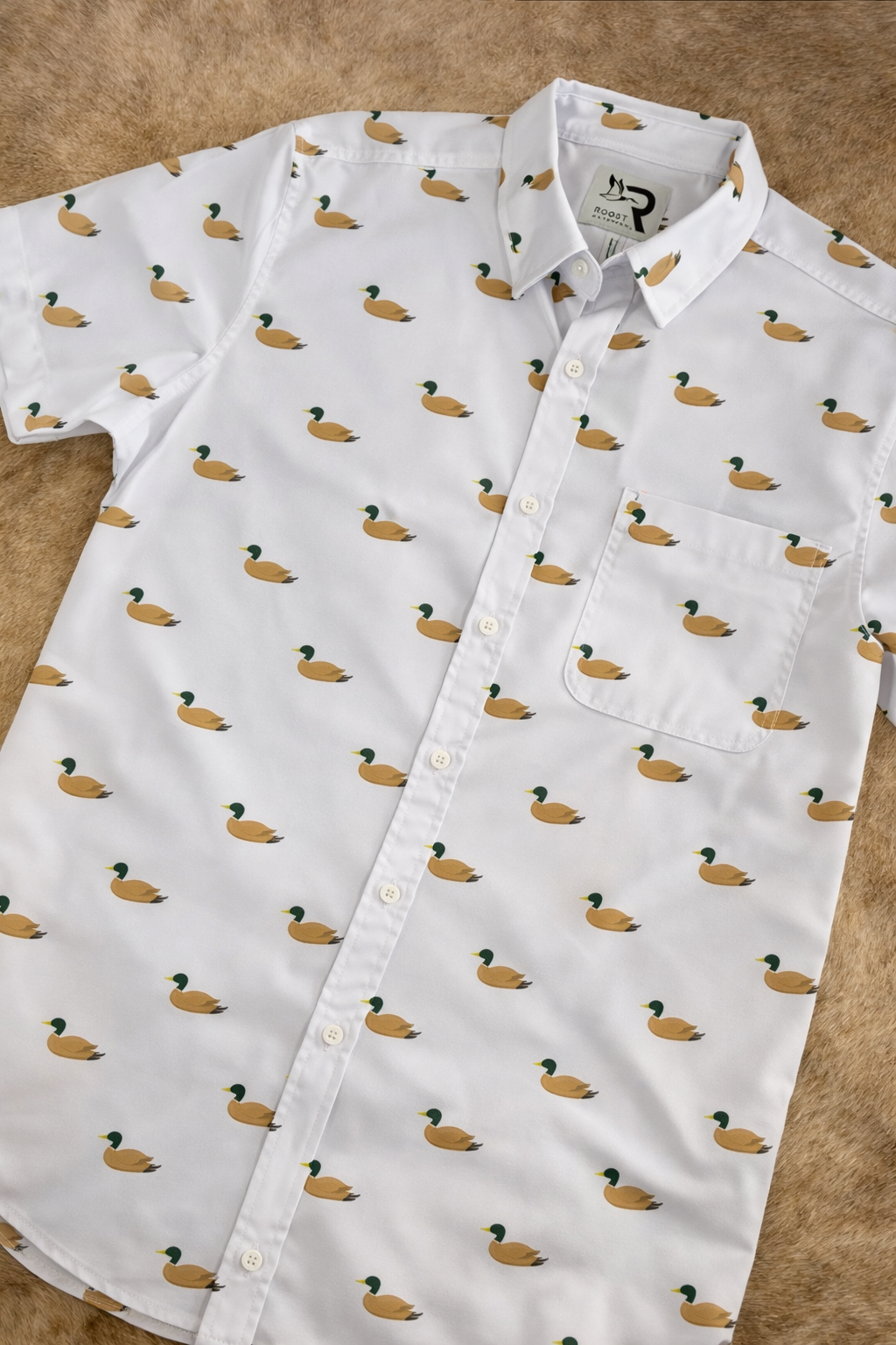 Men's| Roost Mallard Button Down