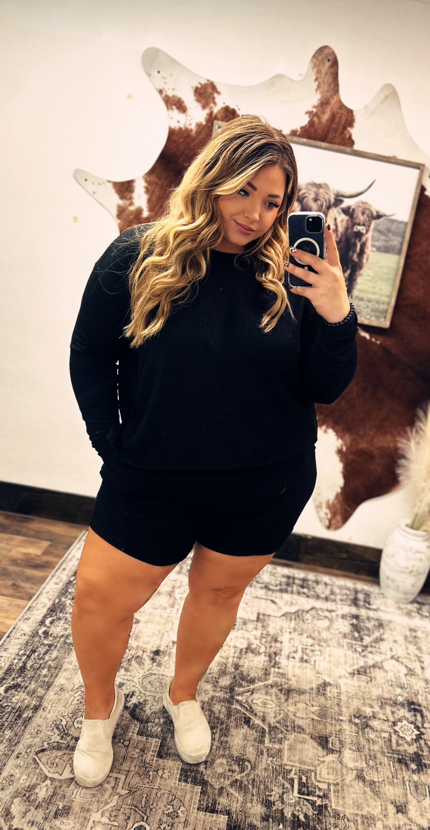 Curvy Black Urban Set