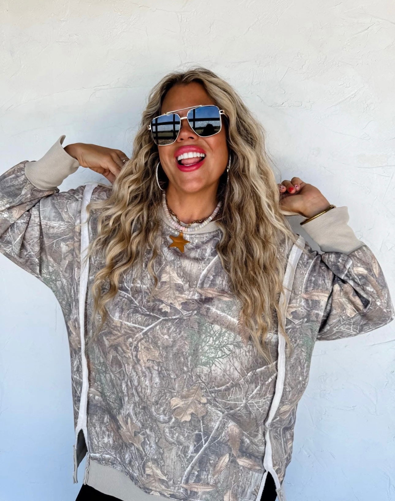 Camo Pullover