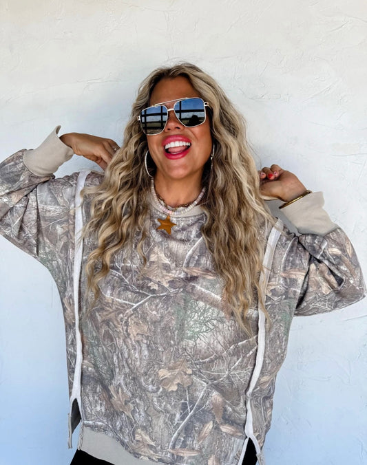 Camo Pullover