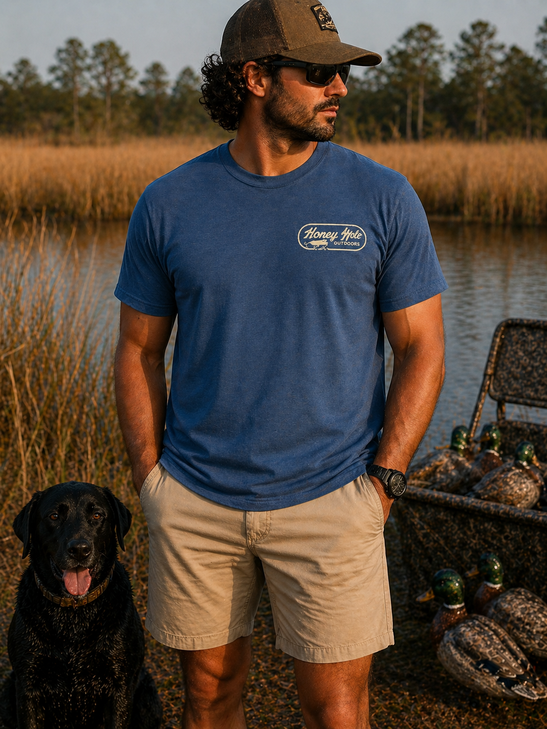 Mens| Bass N Boat Tee