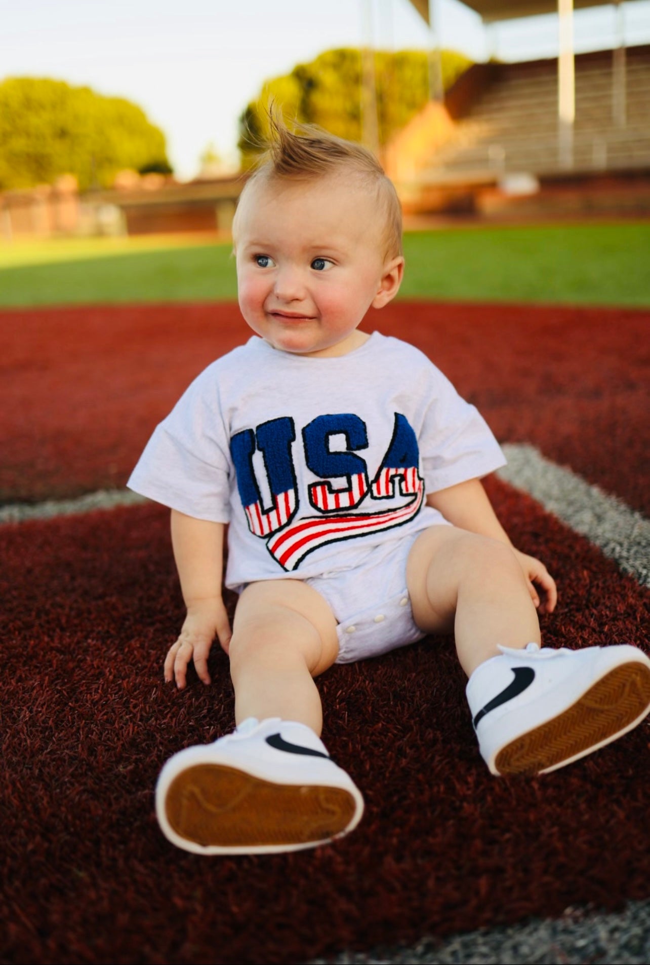 USA Bubble Romper