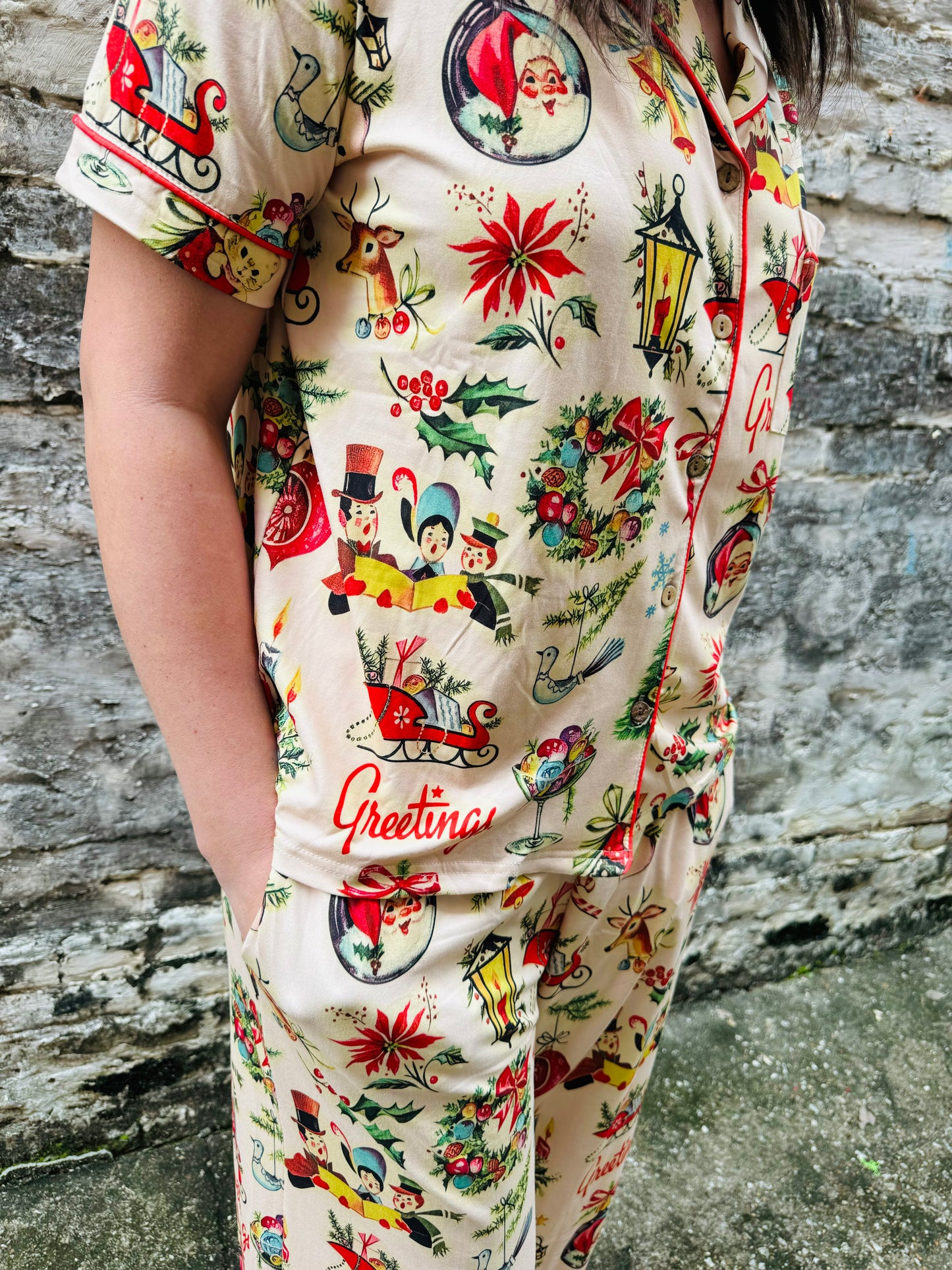 Vintage Pajama Set