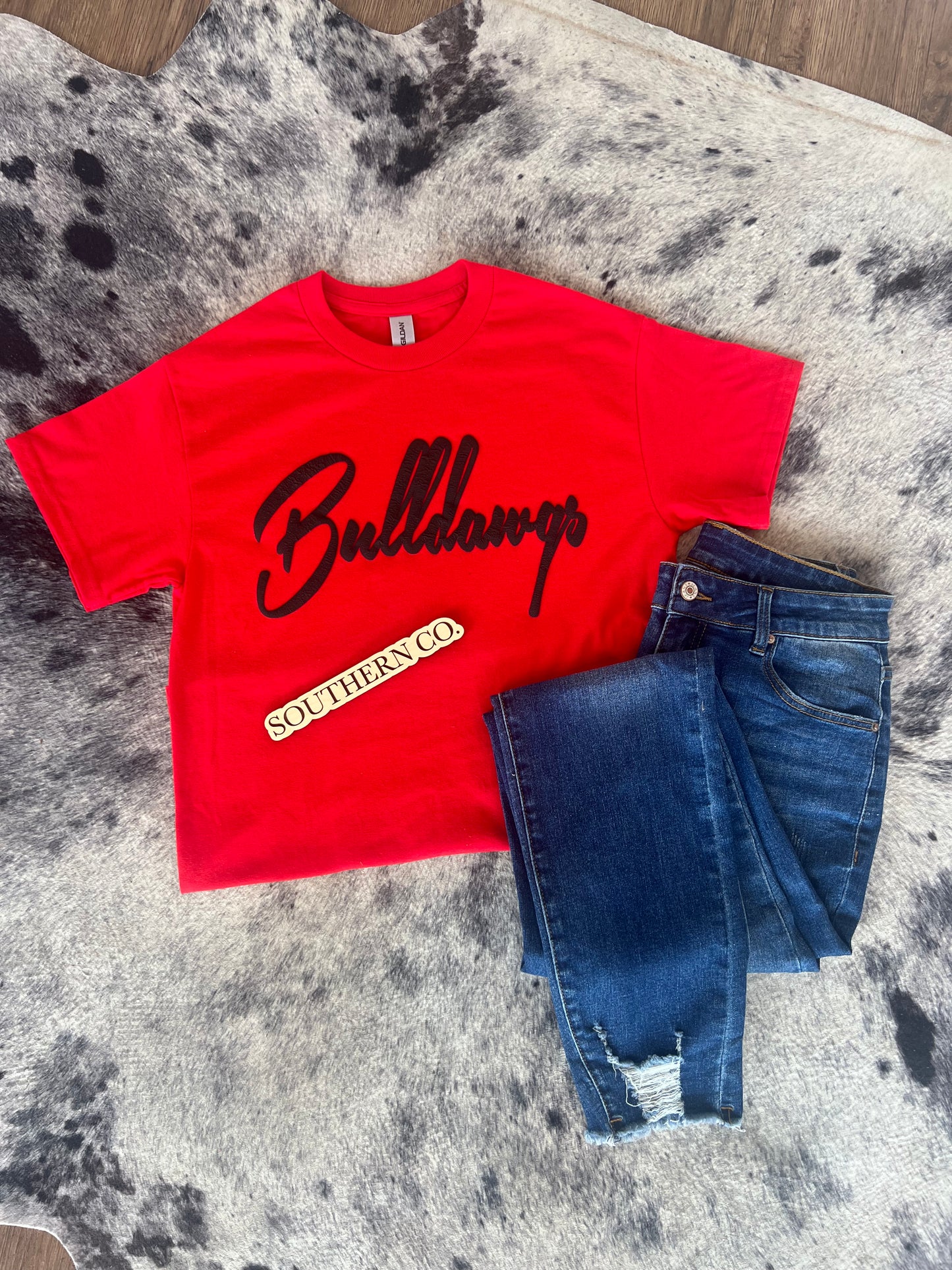 Bulldogs Puff Tee