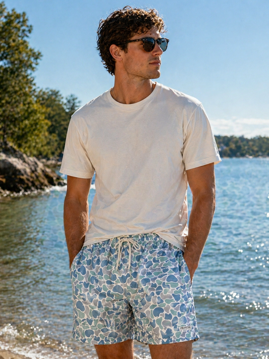 Saltwater Camo Shorts