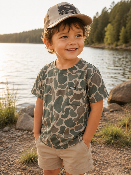 Boys | Roost Camo Tee