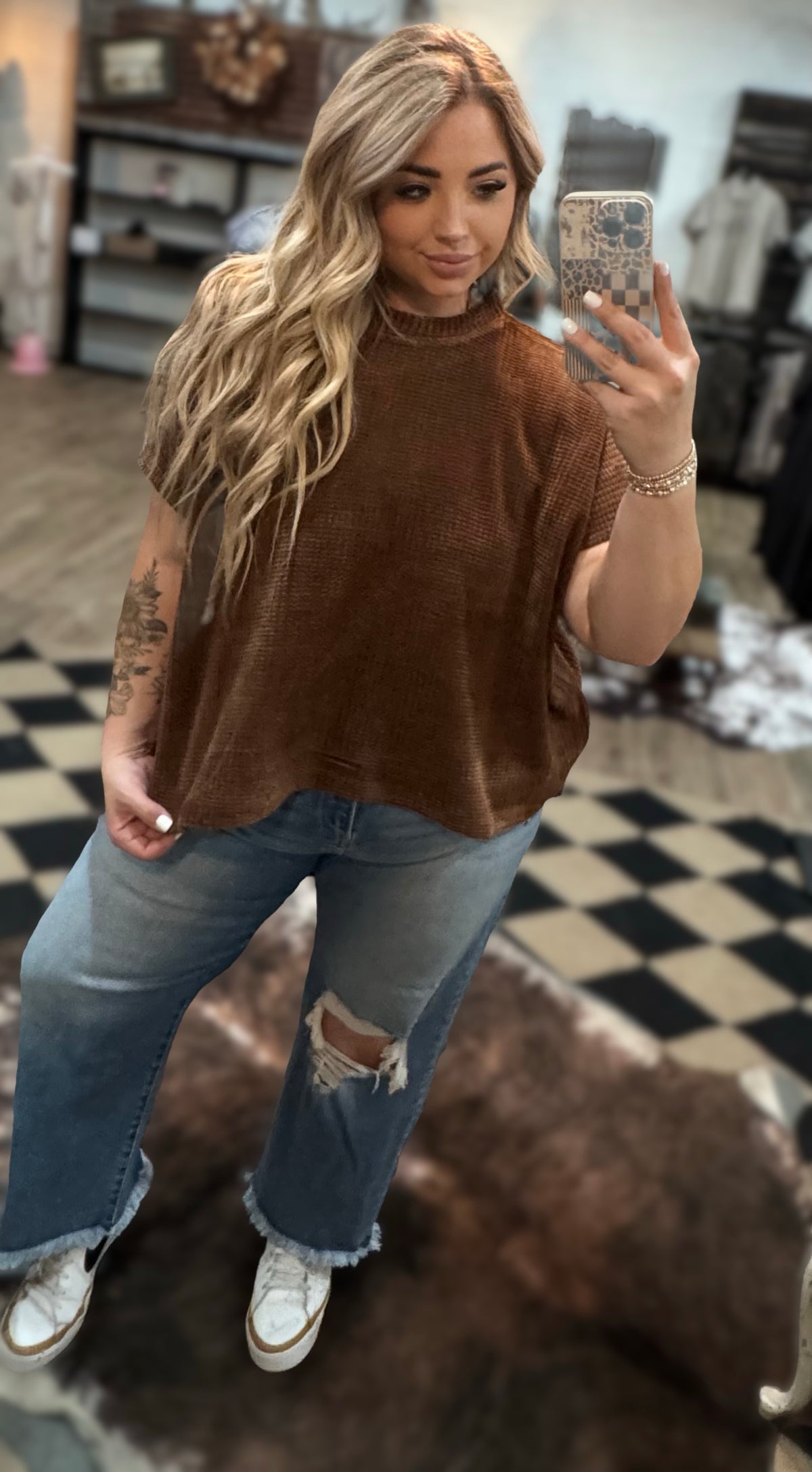 Curvy |Cider Lane Knit Top