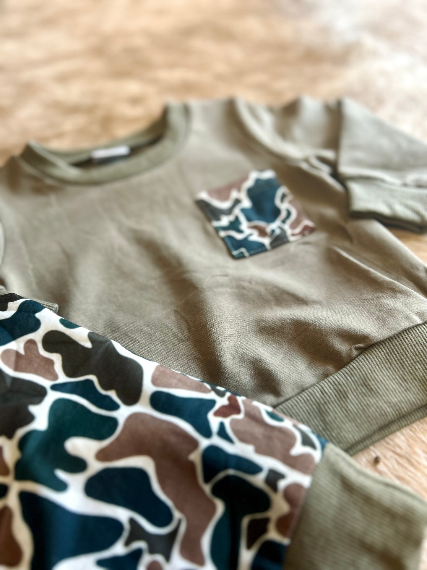 Sage camo Jogger set