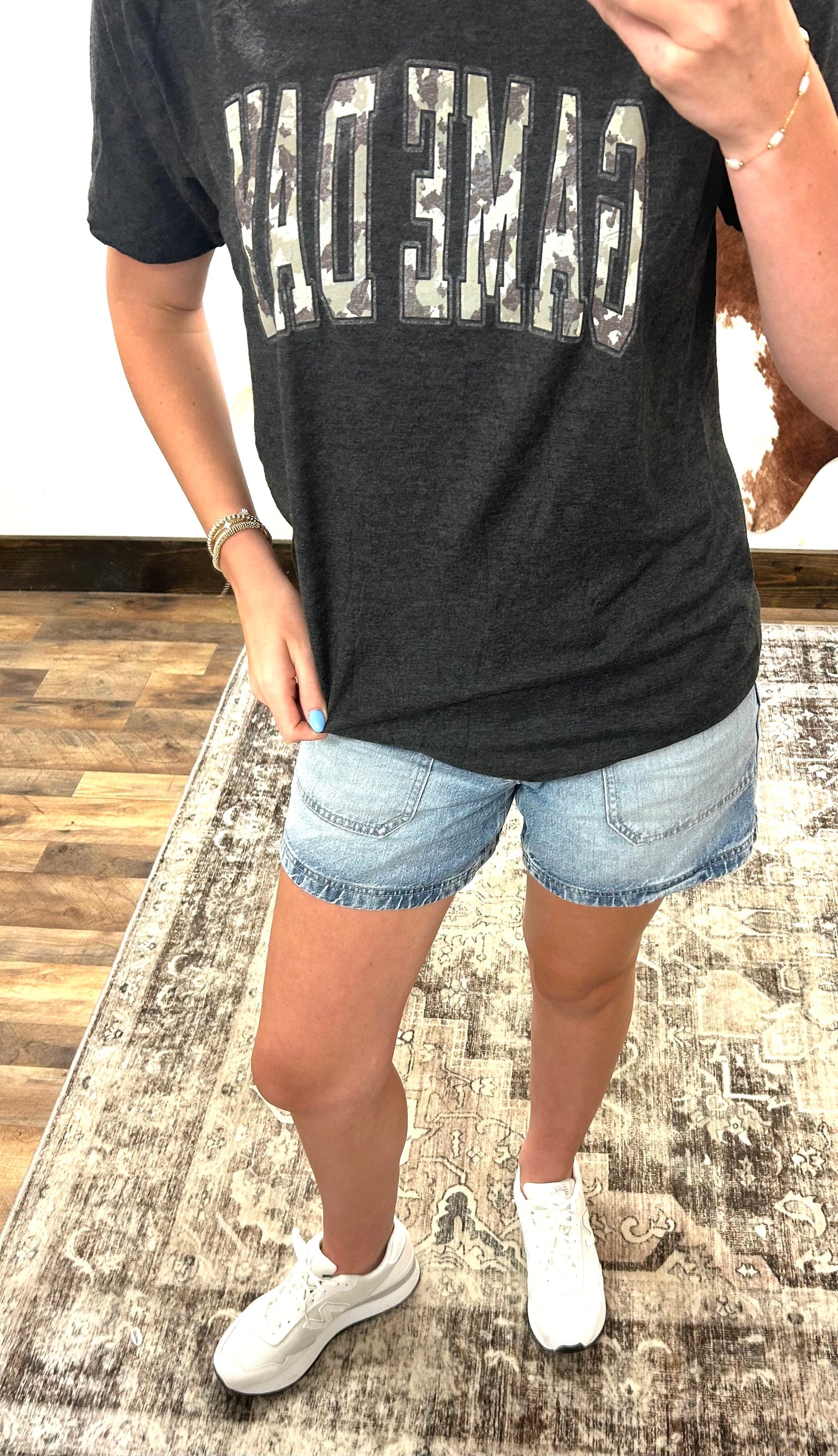 Game day camo tee