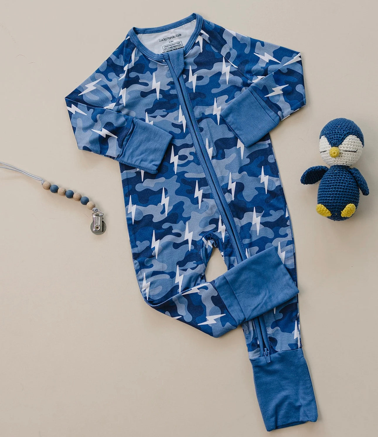 Blue Lightening Camo Sleepers