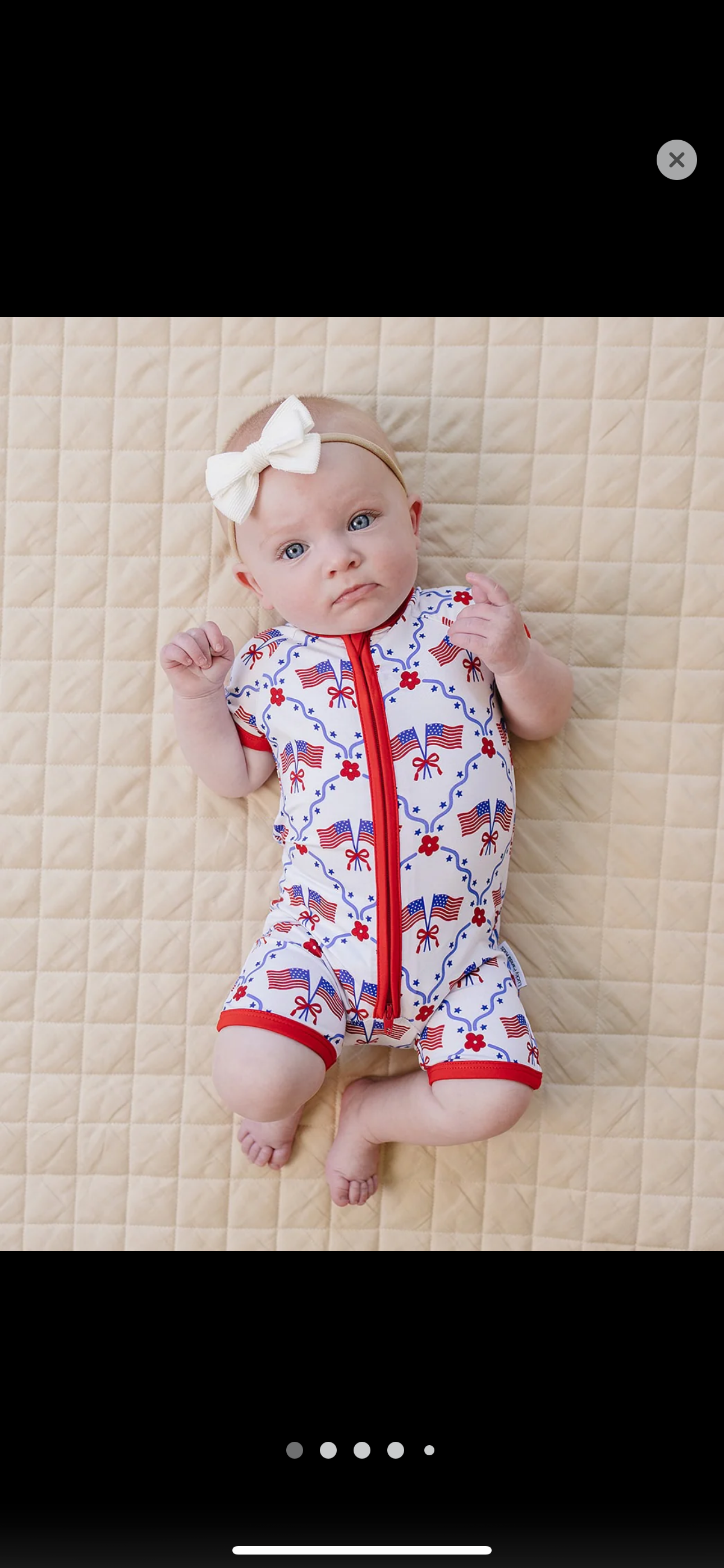 American Girl Bamboo Romper