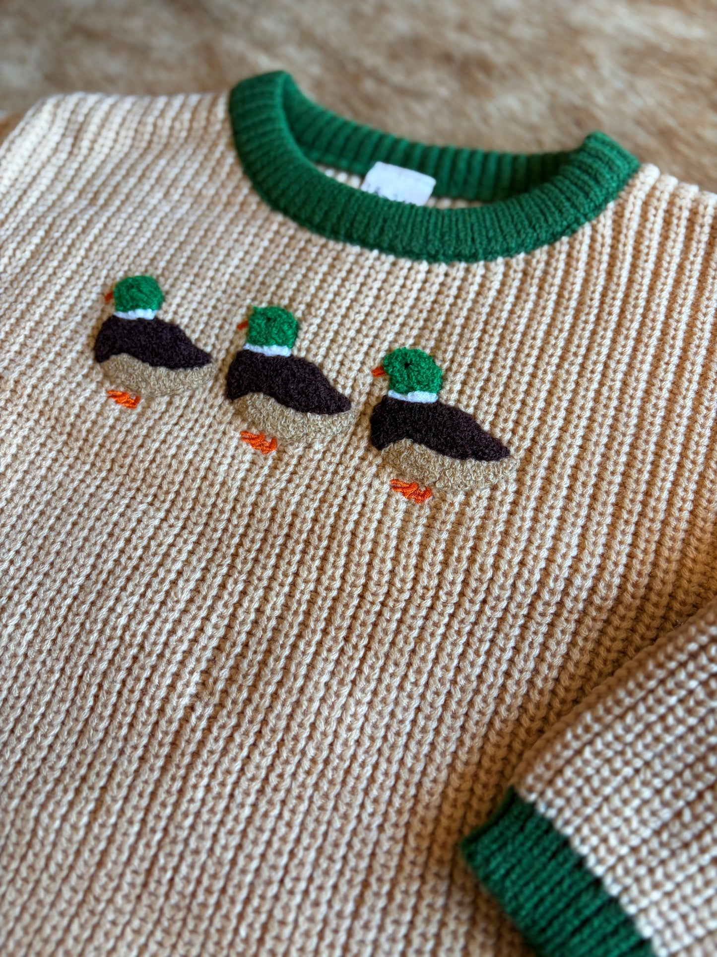 Duck Knitted Sweater