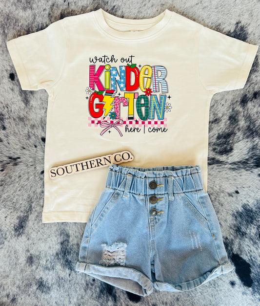 Kindergarten Girls Tee