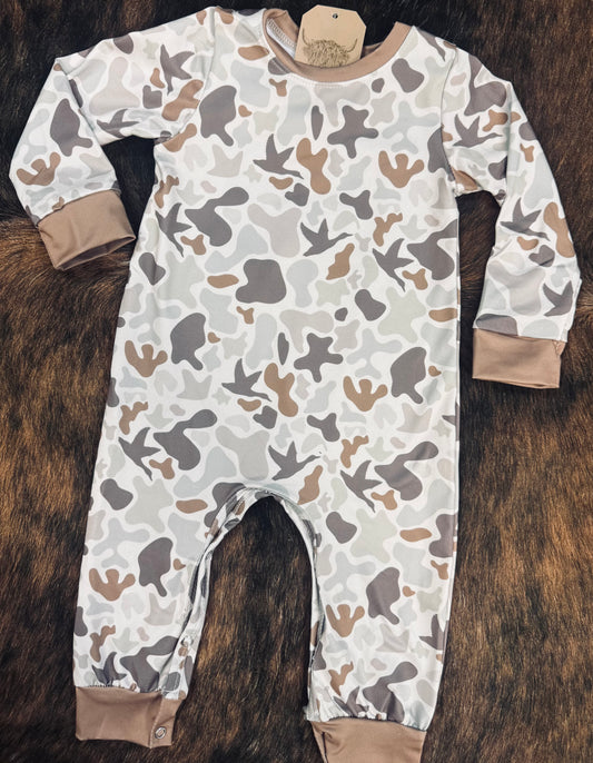 Muted Camo Romper