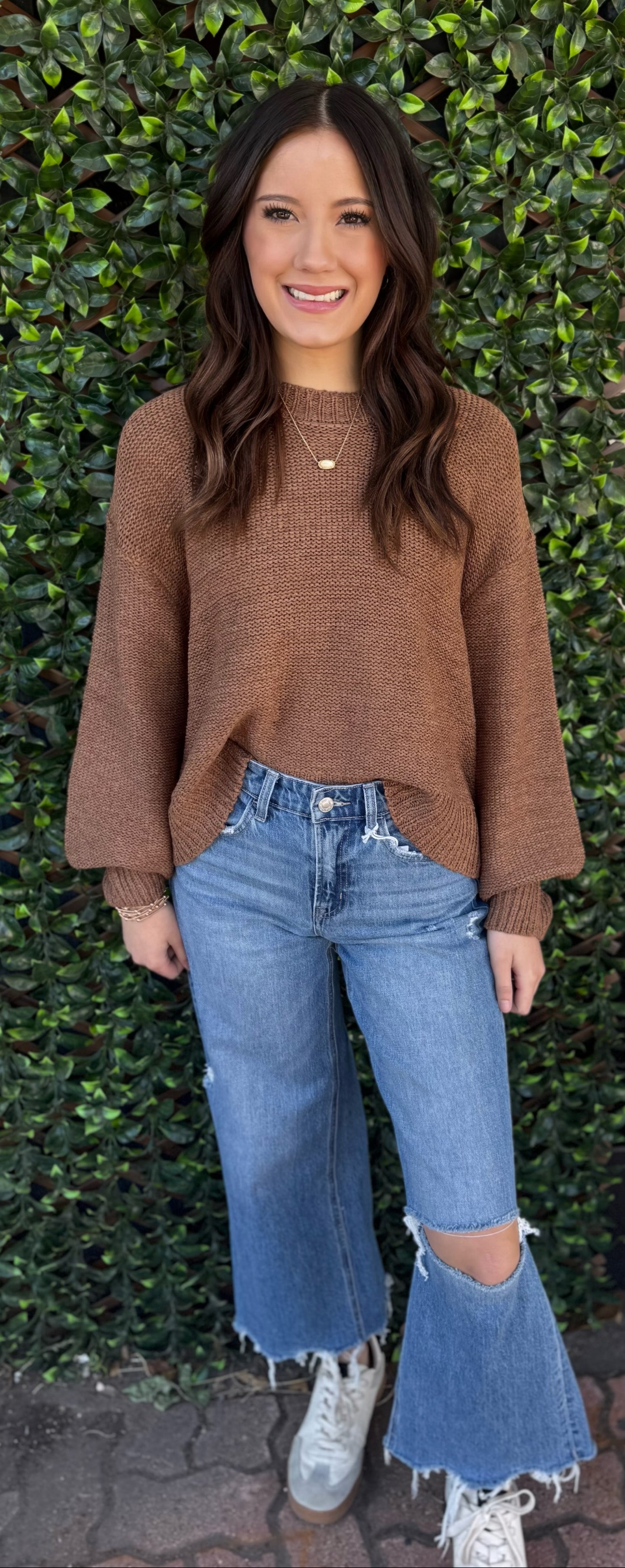 Caramel Oversized Sweater