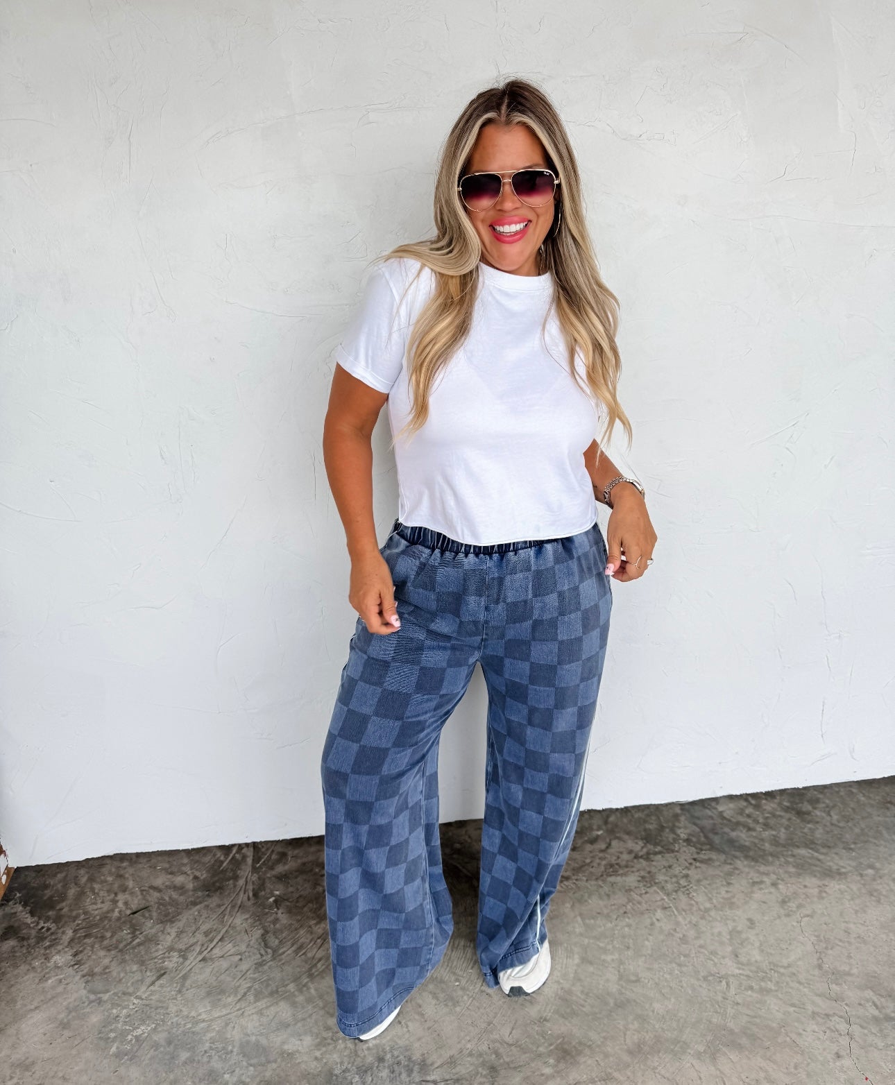 Victory Checkered Pants