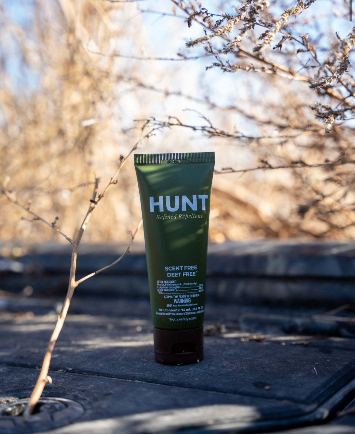 HUNT - Scent-Free, DEET-Free Insect Repellent Lotion