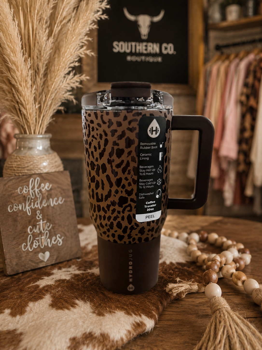 Leopard HydroJug 20oz