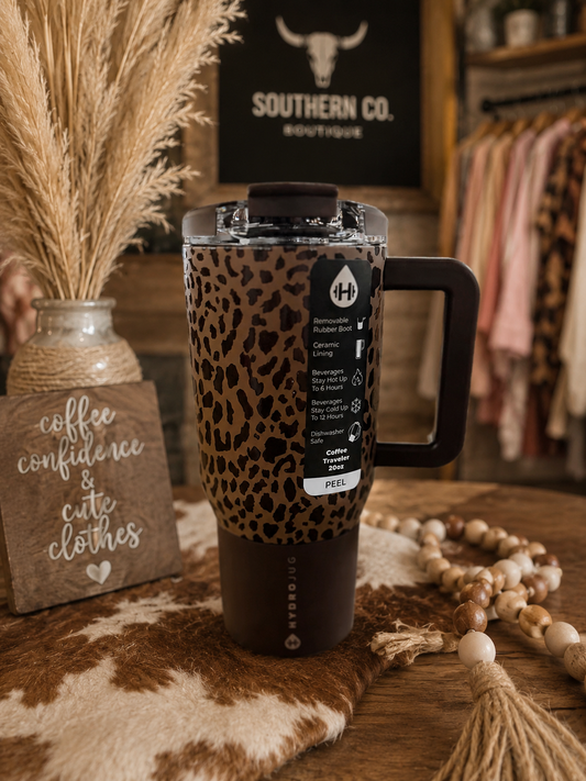 Leopard HydroJug 20oz