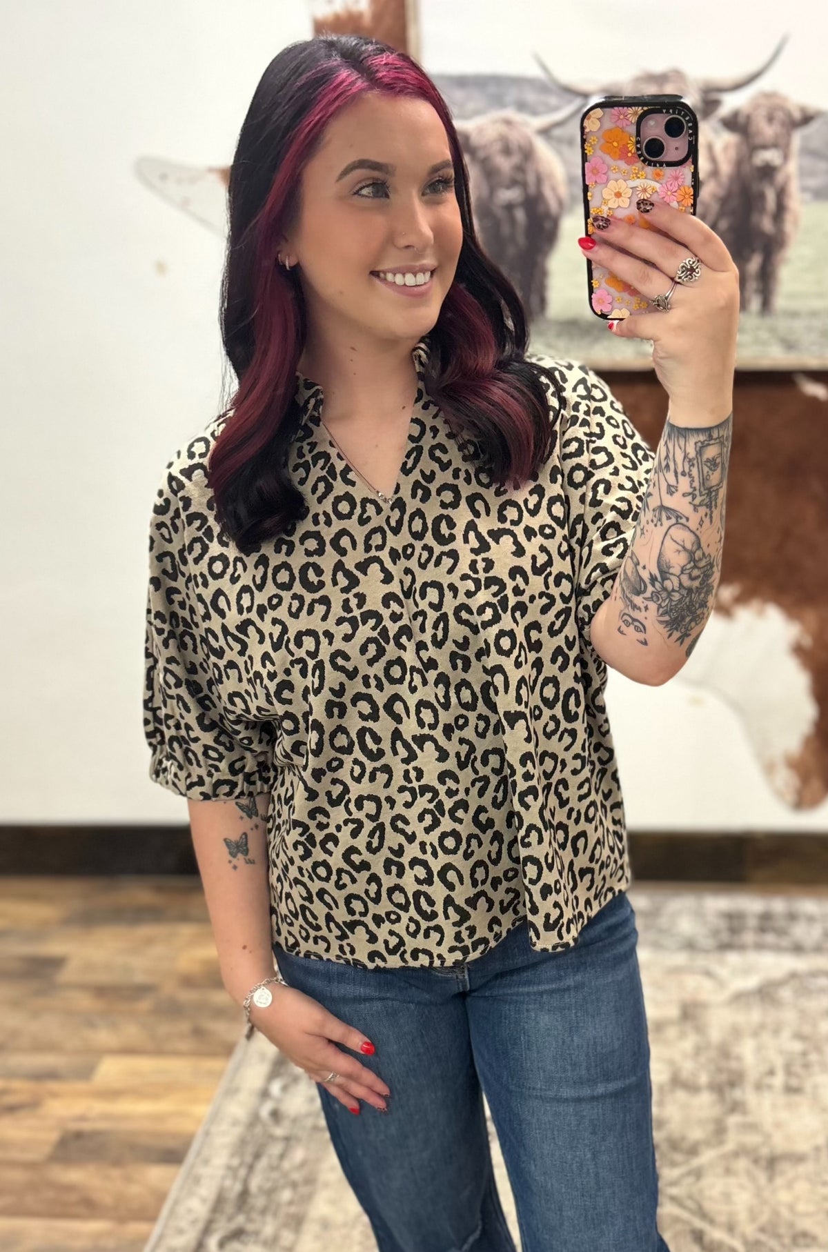 Milli Cheetah Top