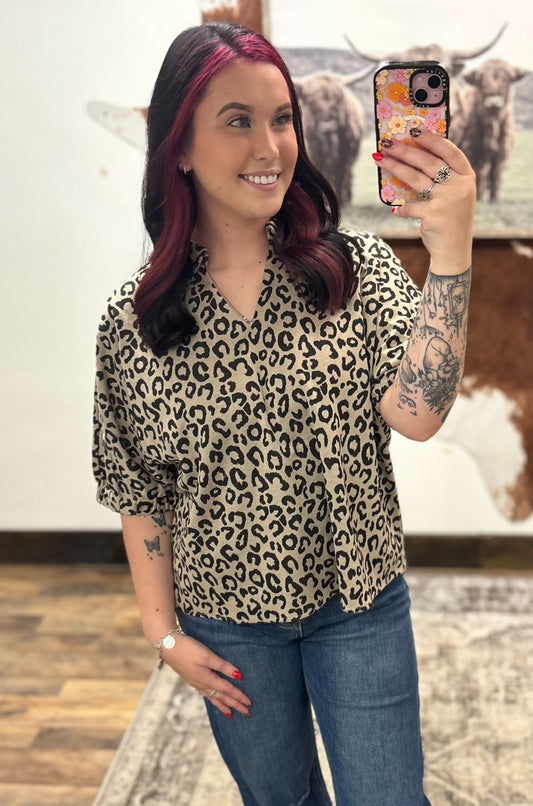 Milli Cheetah Top