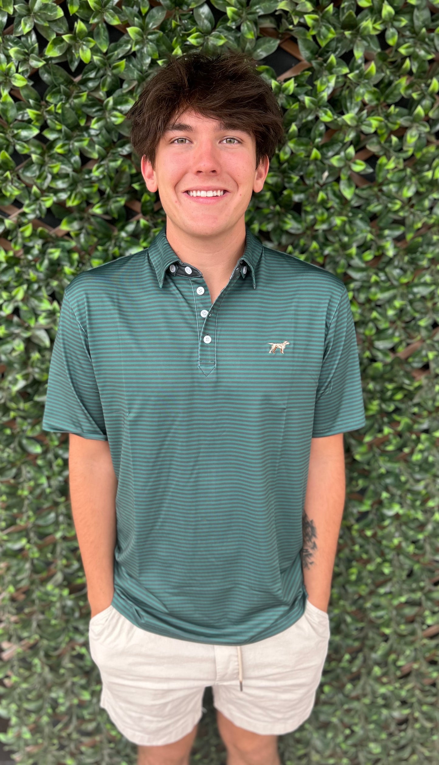 Men| Green Signature Polo