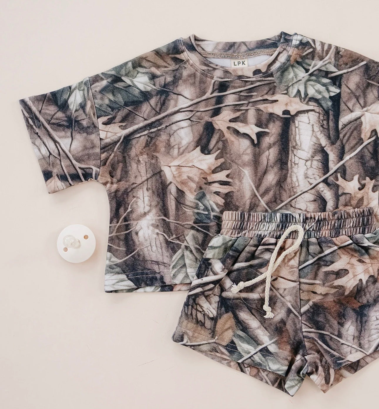 Camo Short Set