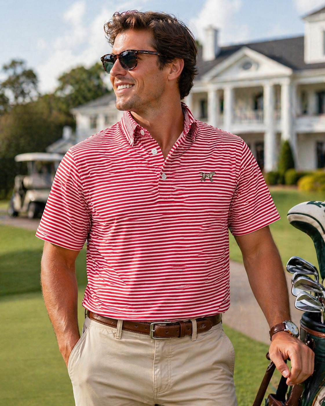 Men | Red Marshall Polo