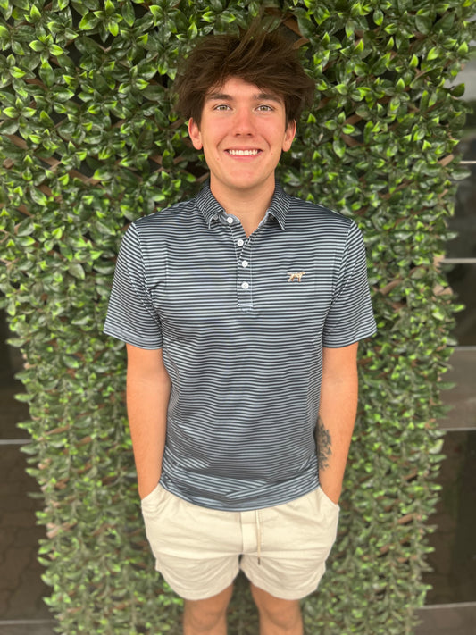 Men| Navy/Slate signature polo