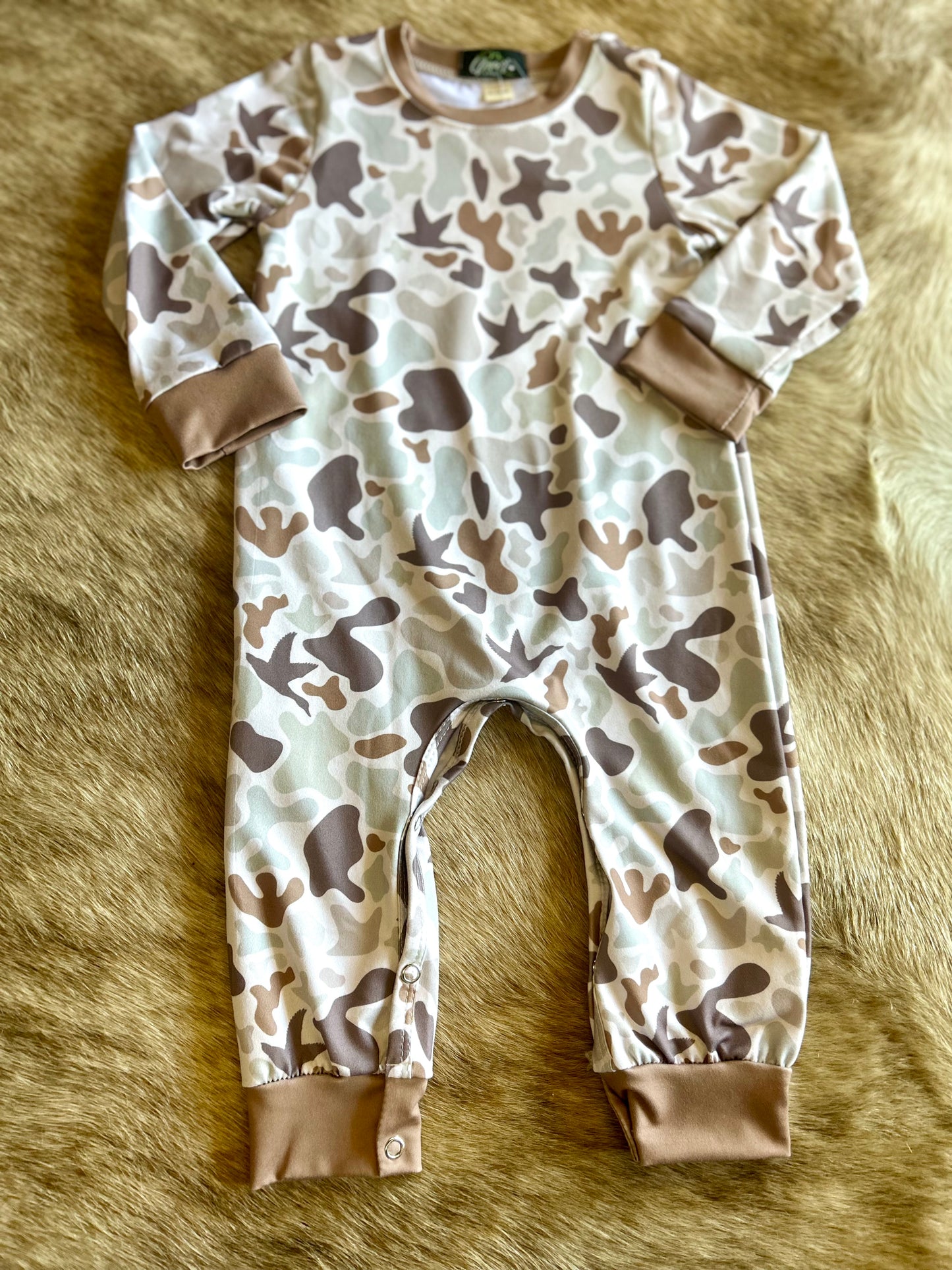 Muted Camo Romper