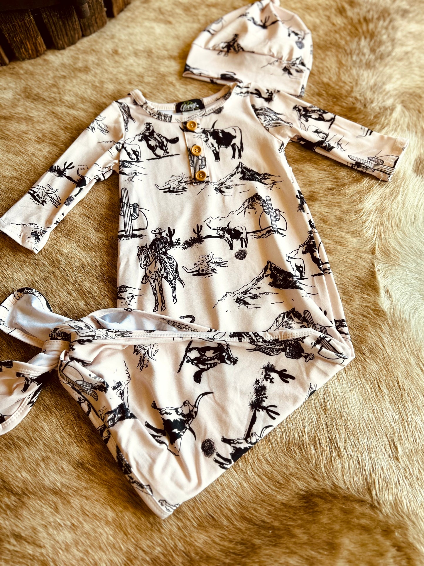 Frontier Knotted Gown