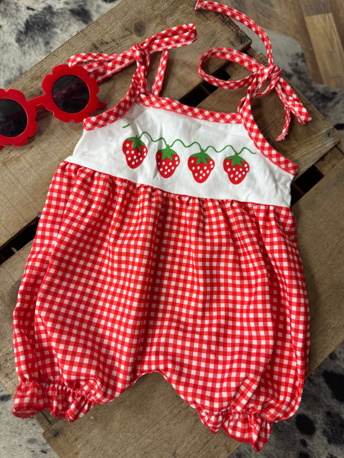 Strawberry Romper