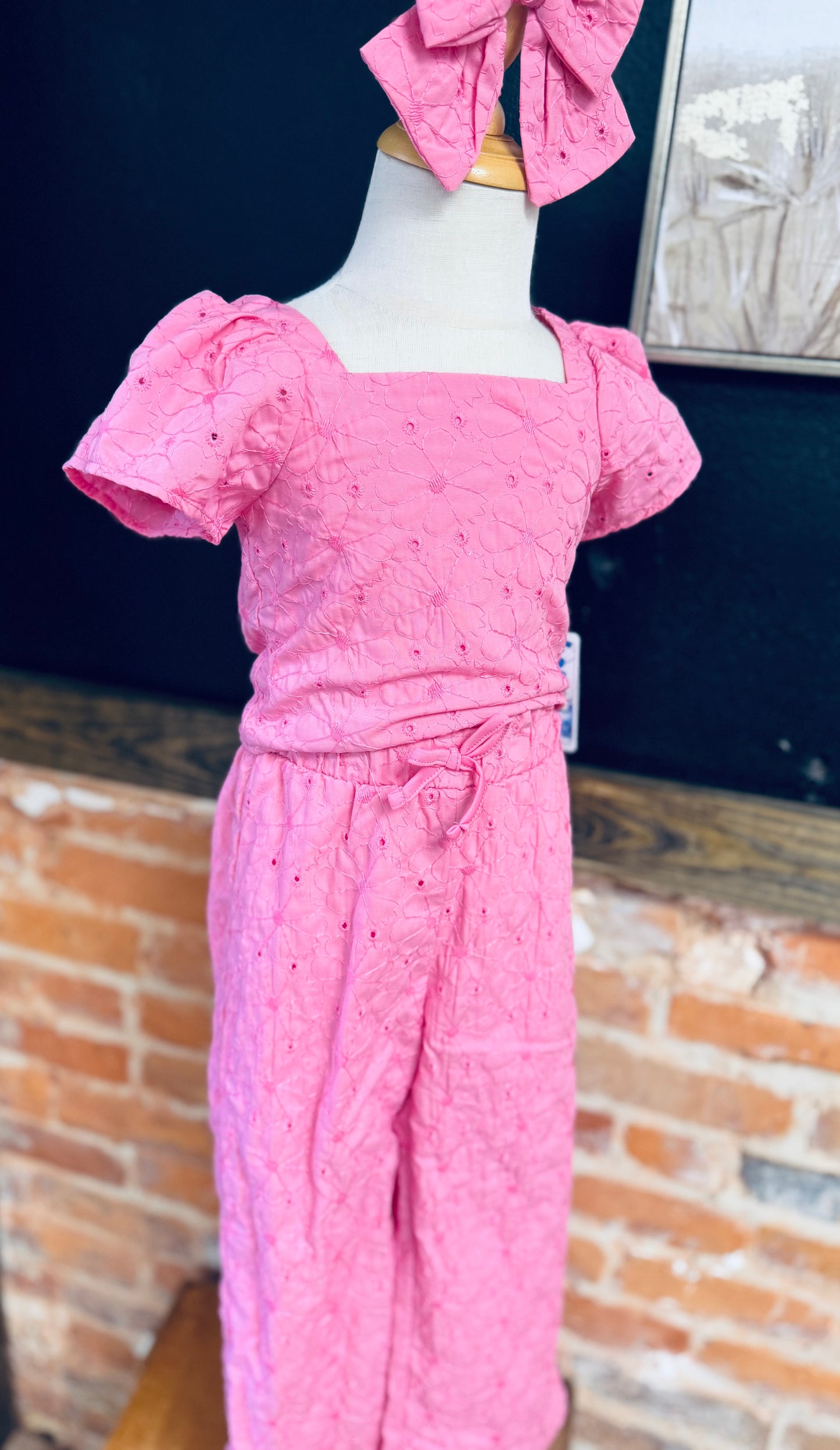 2 Piece Pink Set