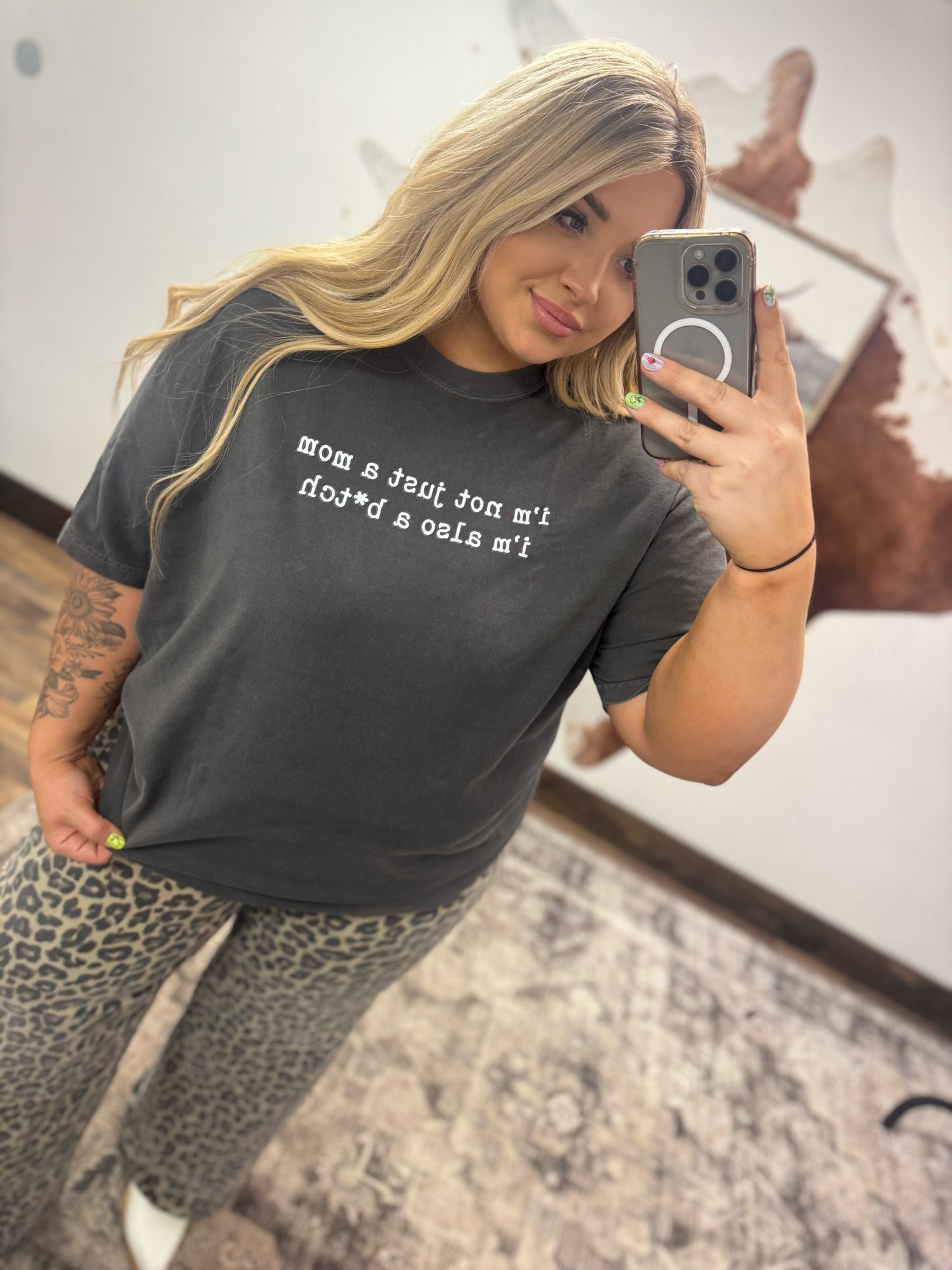 Not Just A Mom Tee