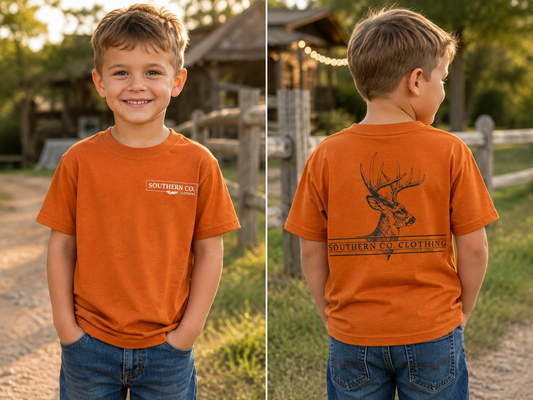 Boys| Deer Head Southern Co. Tee