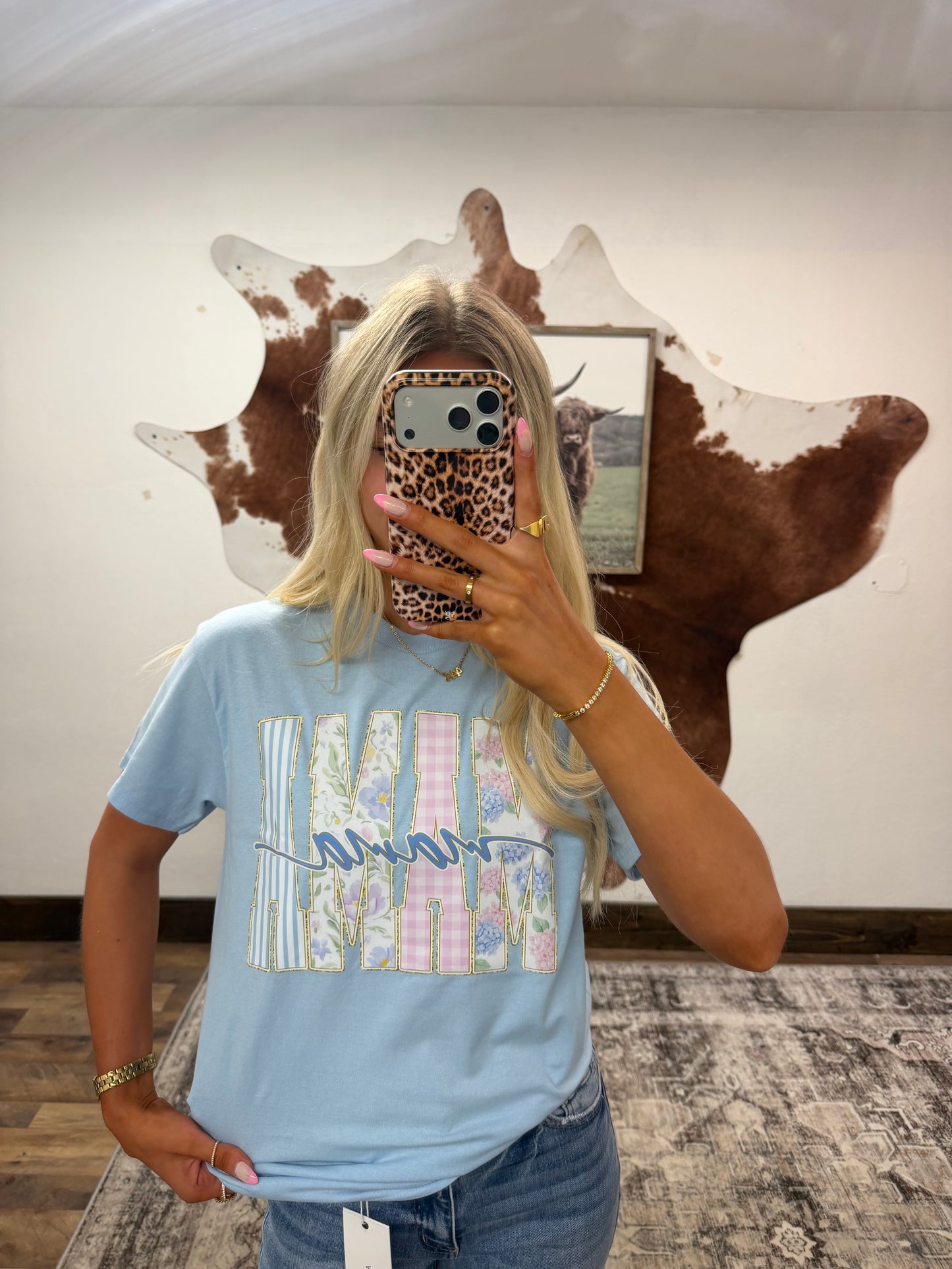 Mama Floral Tee